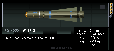 Photoshop tutorial: AGM-65 MAVERICK Missile. Step 9