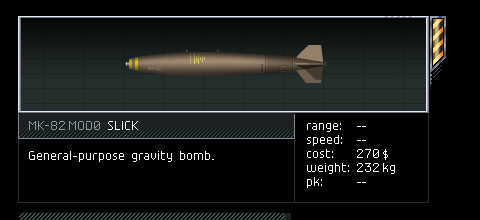 MK-82 SLICK bomb
